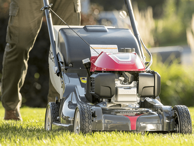 What are the different types of lawn mower?