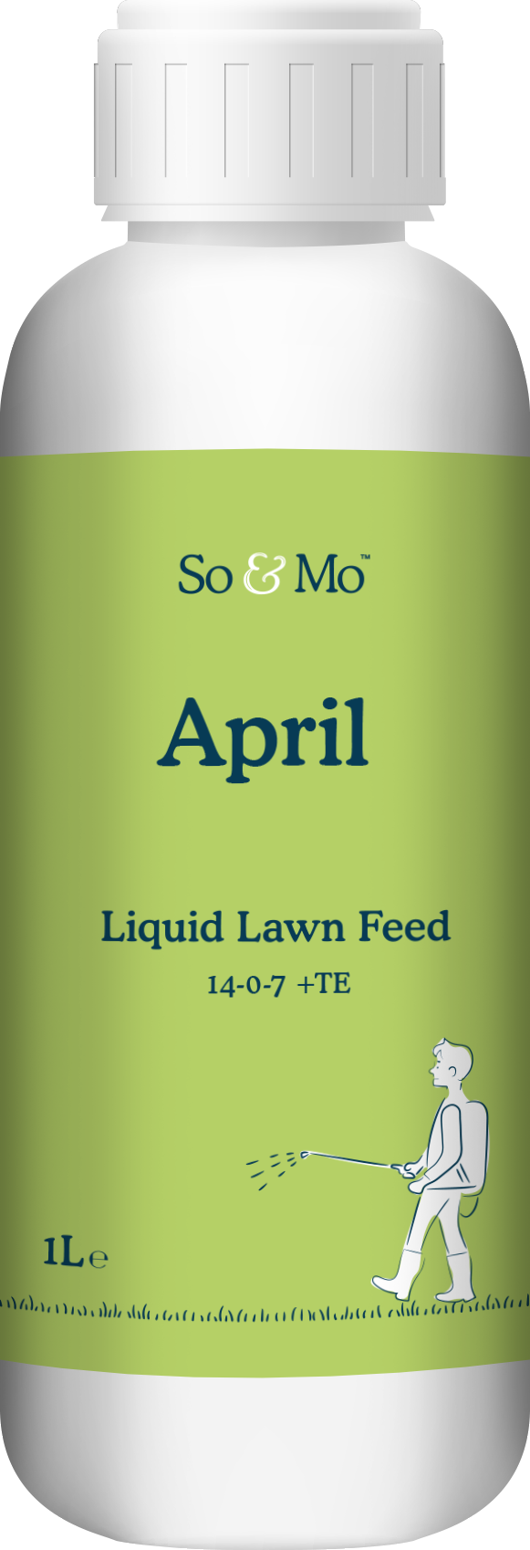 April Liquid Lawn Feed Bottle