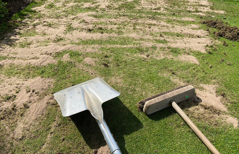 Top dressing your garden lawn